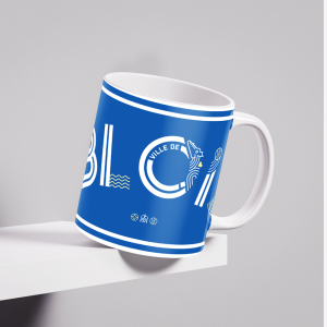 Mug THIRD - ADA x Ville de Blois - Bleu