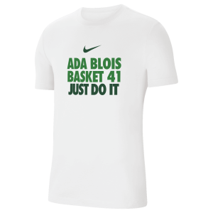 T-shirt "CAPSULE" Blanc - ADA Blois x Just Do It